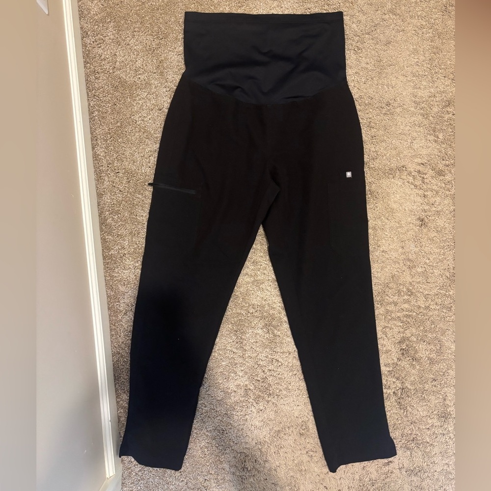 FIGS Yola Maternity Skinny Scrub Pants LARGE